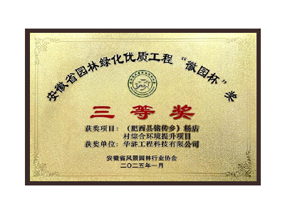博尔塔拉蒙古自治州荣获2025“徽园杯”奖三等奖